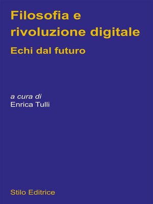 cover image of Filosofia e rivoluzione digitale